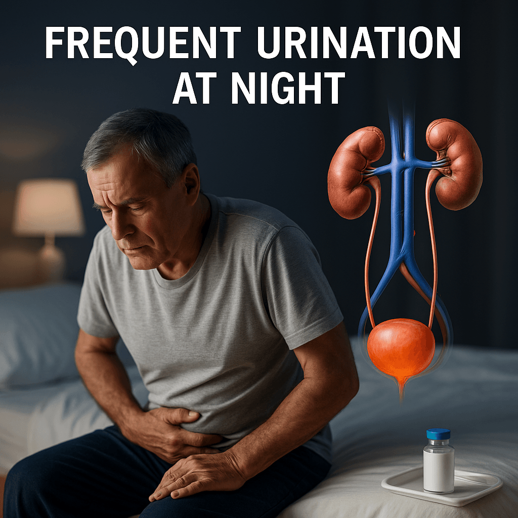 Frequent urination at night