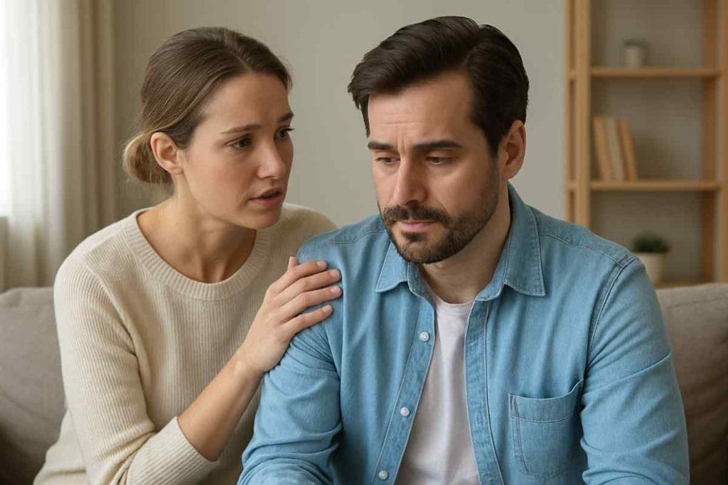 Talking to partner about stress and erectile dysfunction